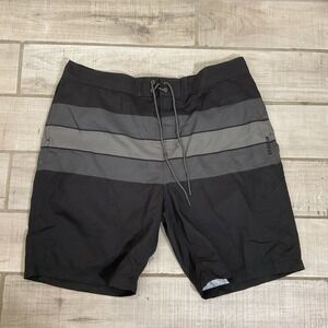 NWT‎ RedHead Swim Trunks Bathing Suite Men's 2X Blue Camo Black Stripe